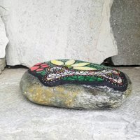 Bone and Paw Mosaic Pet Memorial