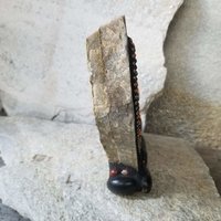 Light Orange Mosaic Heart Pet Memorial