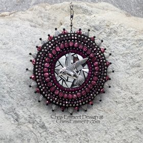 Hummingbird Garden Spinner, Home Decor, Garden Decor, Gardening Gift,